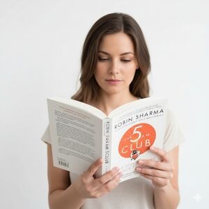 The 5 AM Club by Robin Sharma - Own Your Morning Elevate Your Life Book